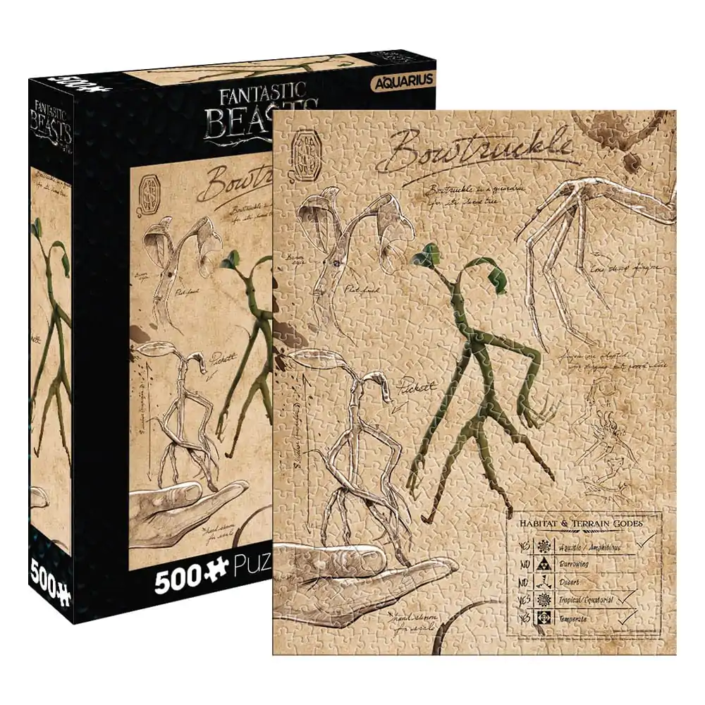 Fantastic Beasts - Bowtruckle Puzzle (500 kusů) fotografii produktu