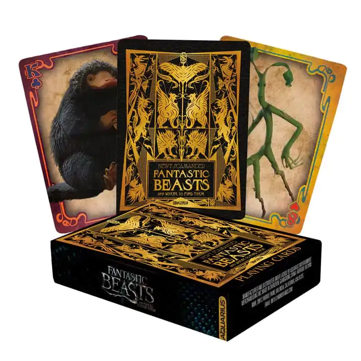 Fantastic Beasts - Tematické Hrací karty fotografii produktu