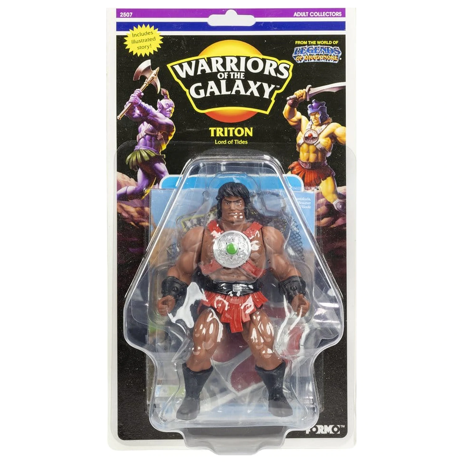 Legends of Dragonore: Warriors of the Galaxy Wave 3 akční figurka Triton 14 cm fotografii produktu