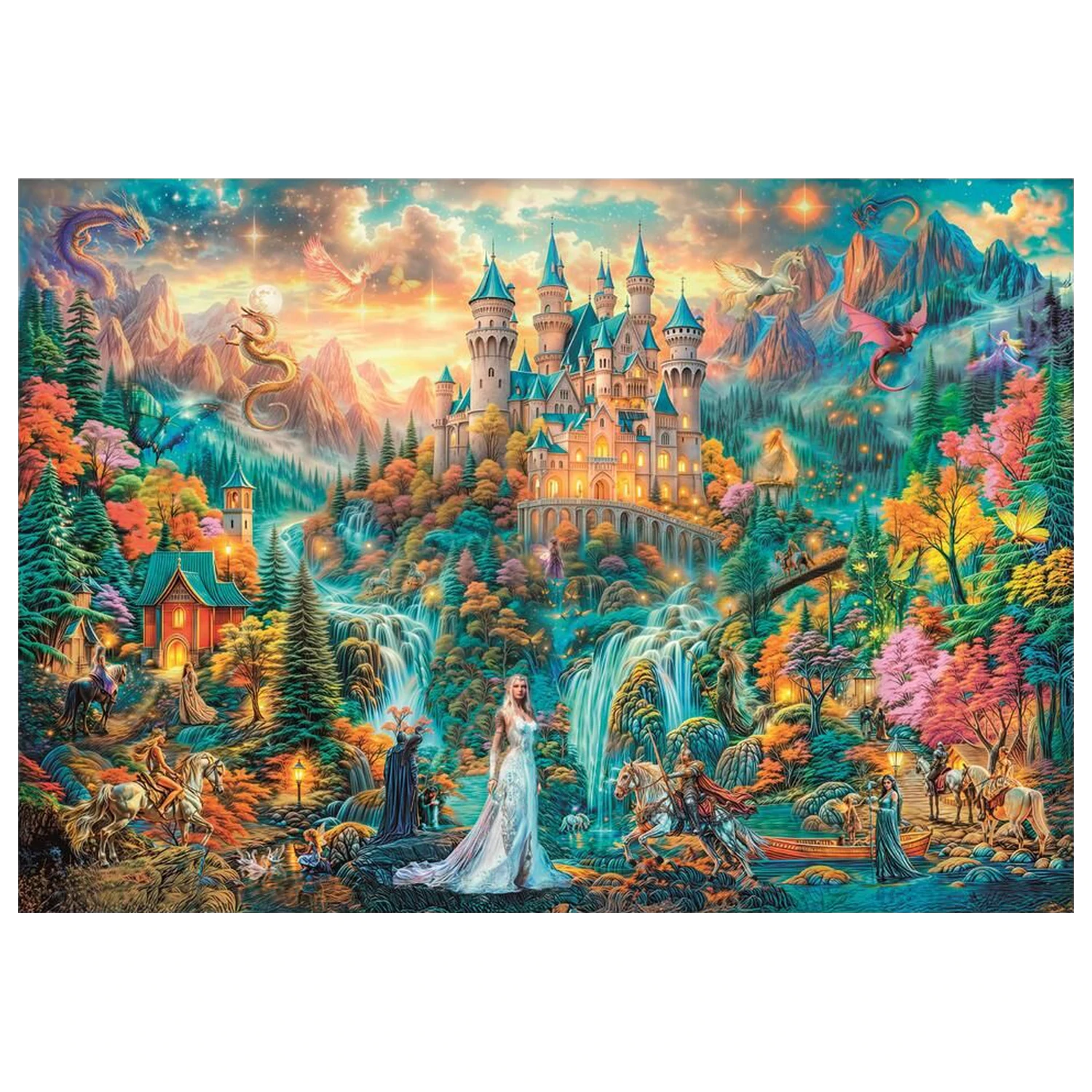 Legends Of The Hidden Realm puzzle 2000 kusů fotografii produktu
