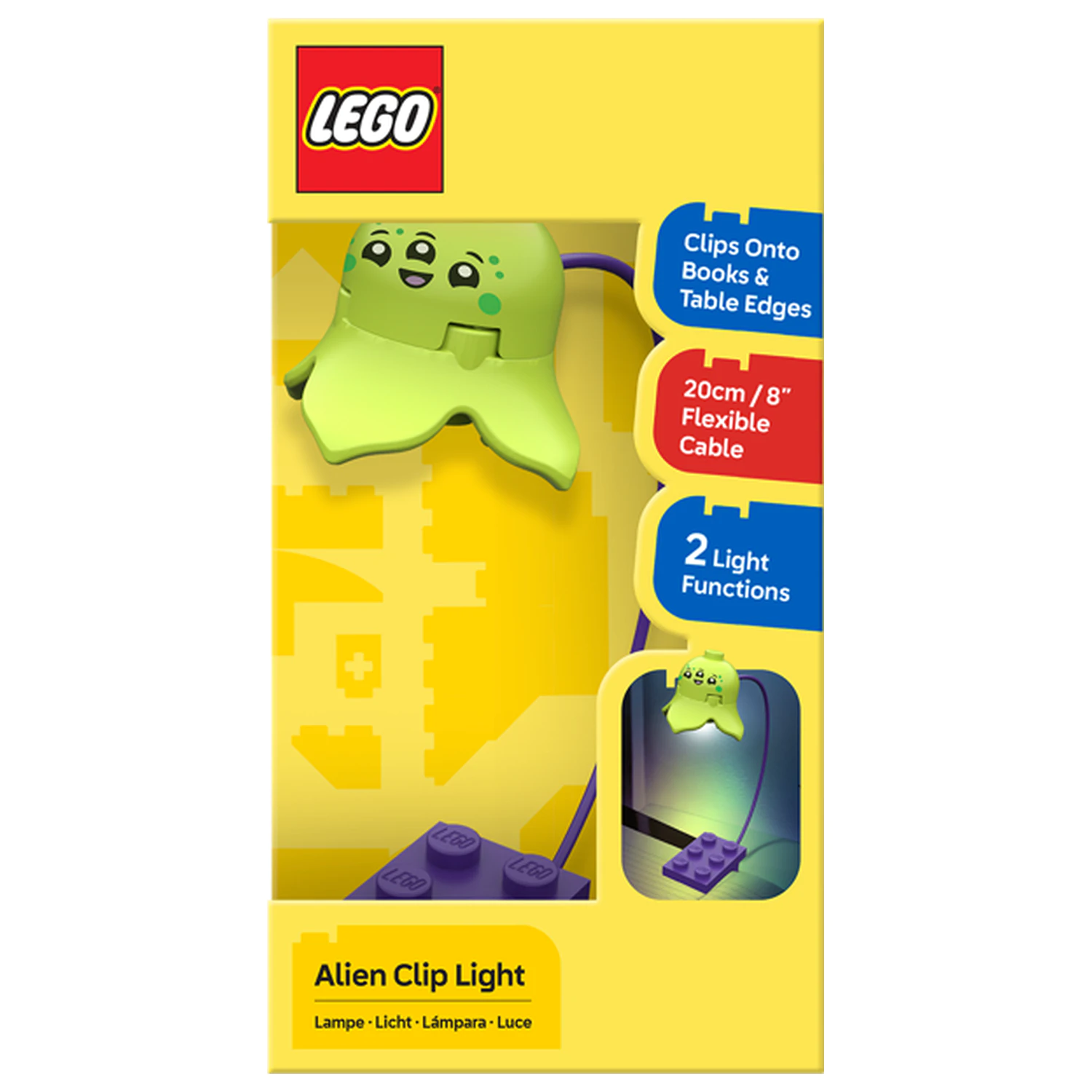 LEGO Alien knižní světlo 20cm fotografii produktu