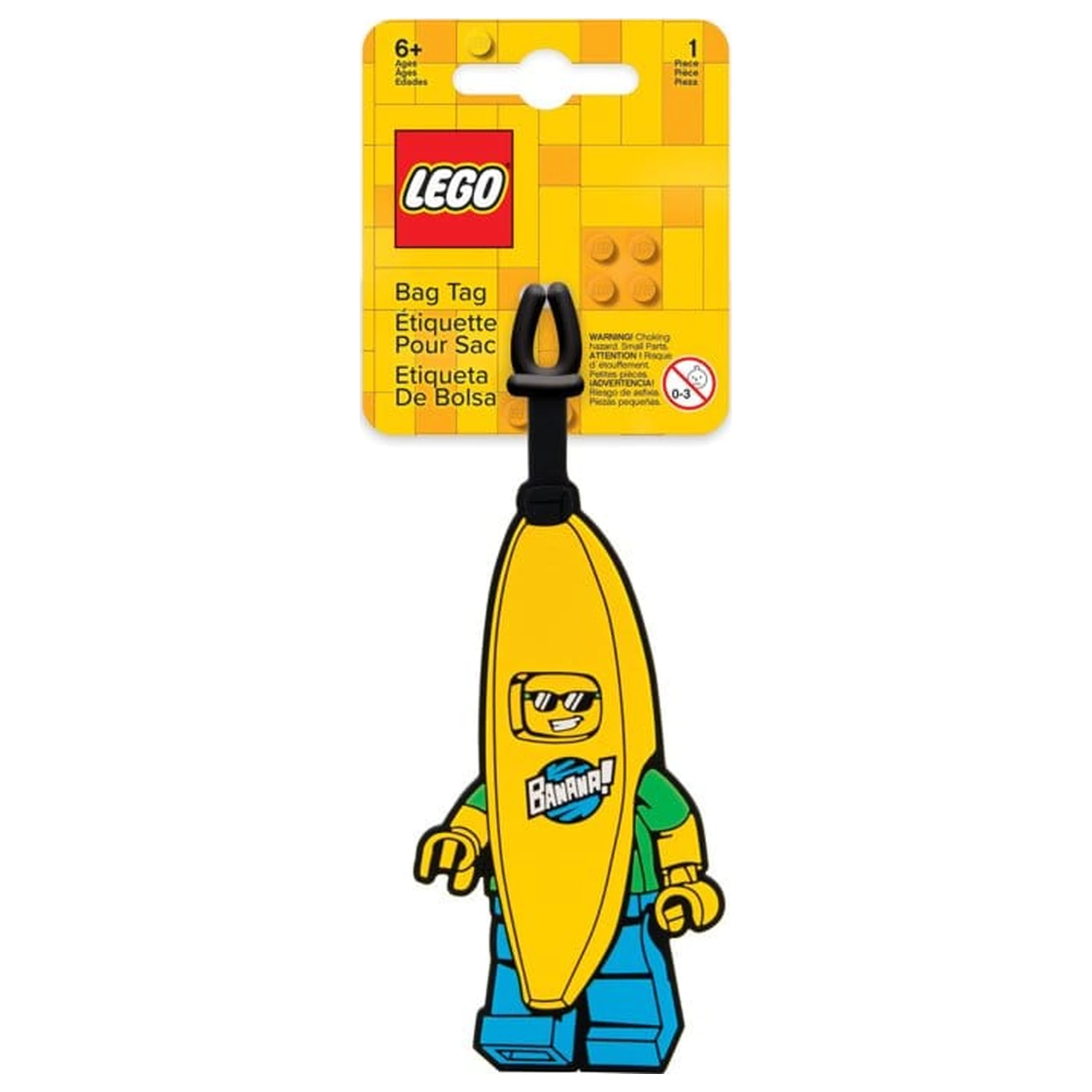Lego Bag Charm Banana Guy fotografii produktu