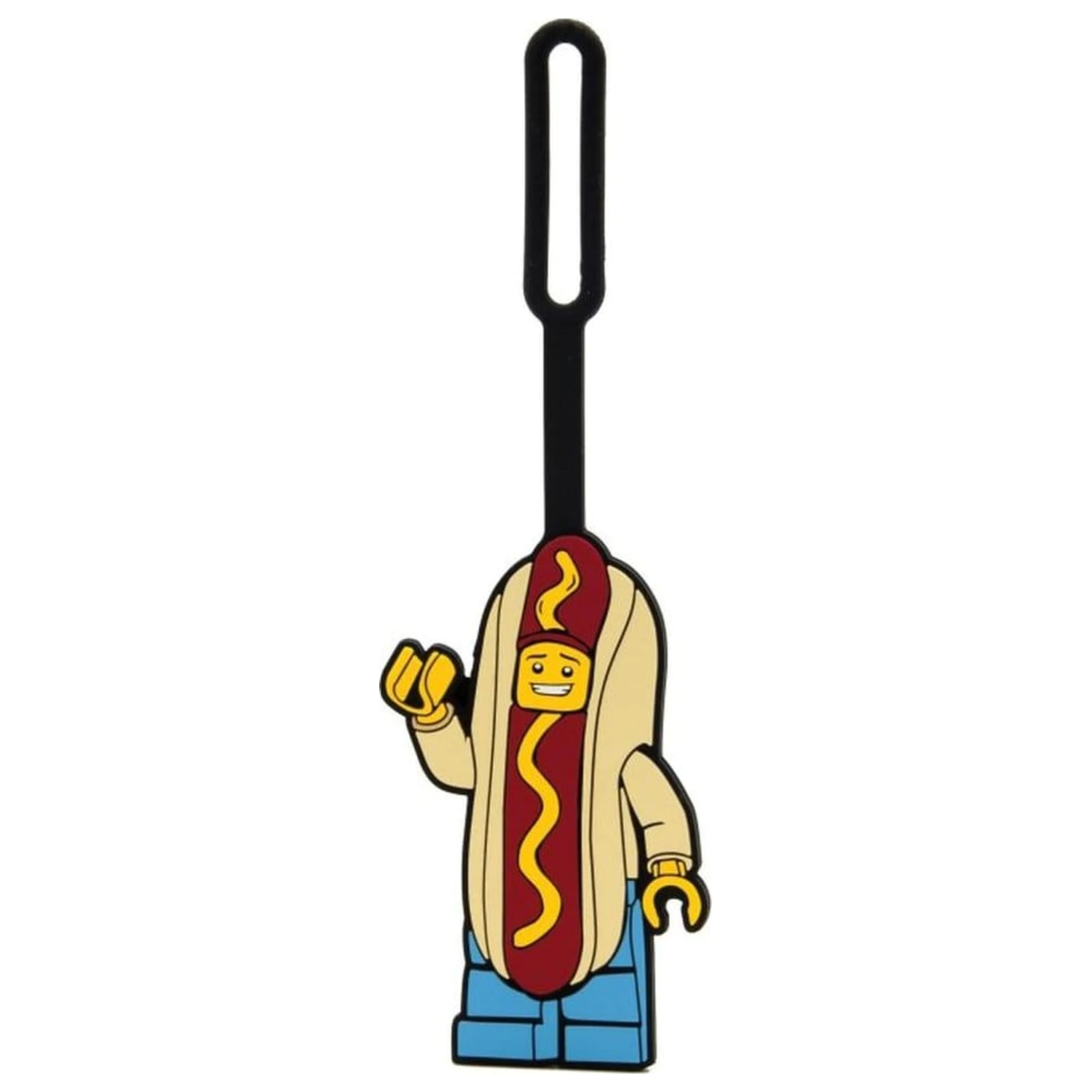 Lego Bag Charm Hot Dog Guy  fotografii produktu