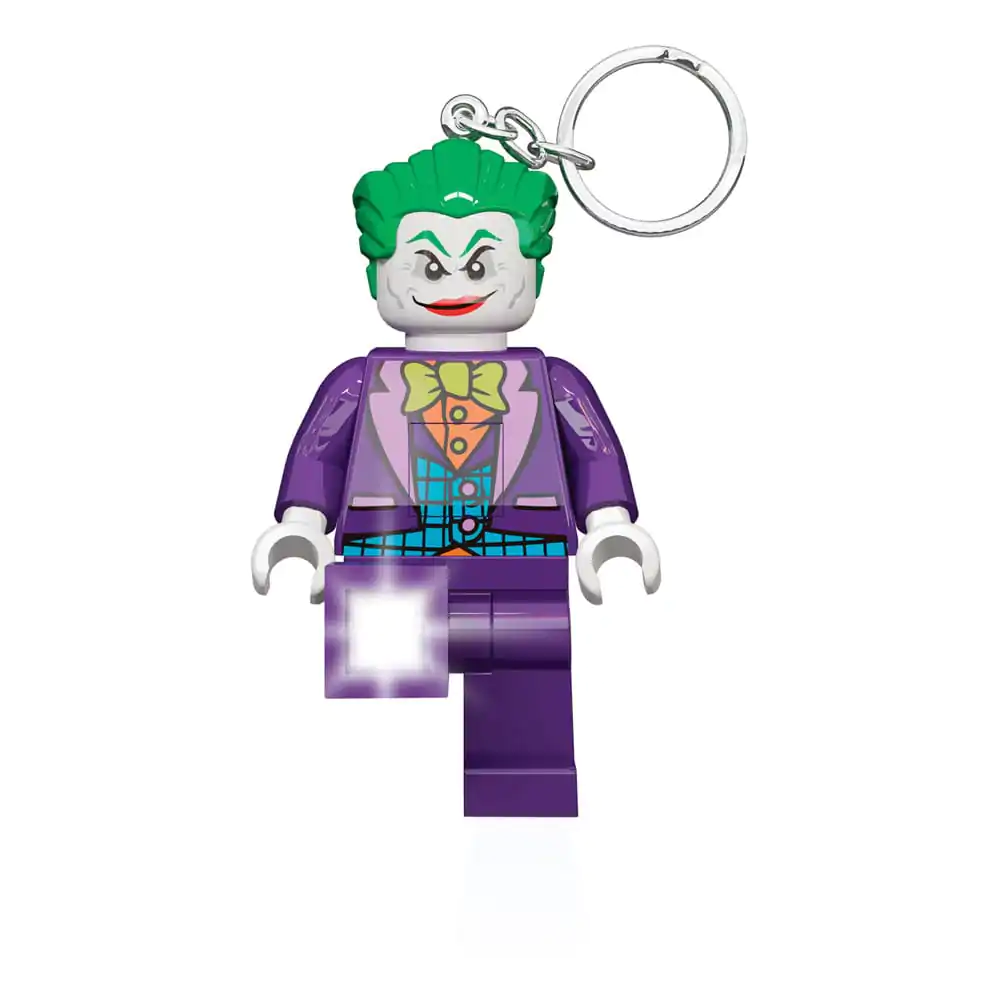 LEGO DC Comics svítící klíčenka Joker 8 cm fotografii produktu