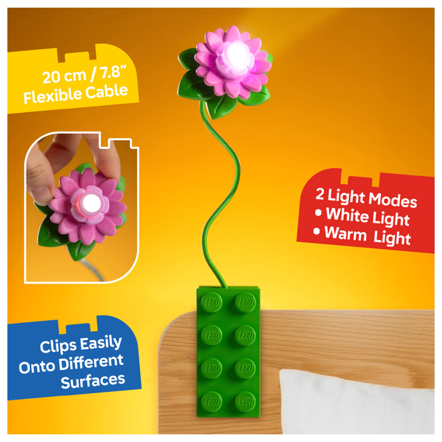LEGO Kniha Světlo Květin 20 cm fotografii produktu