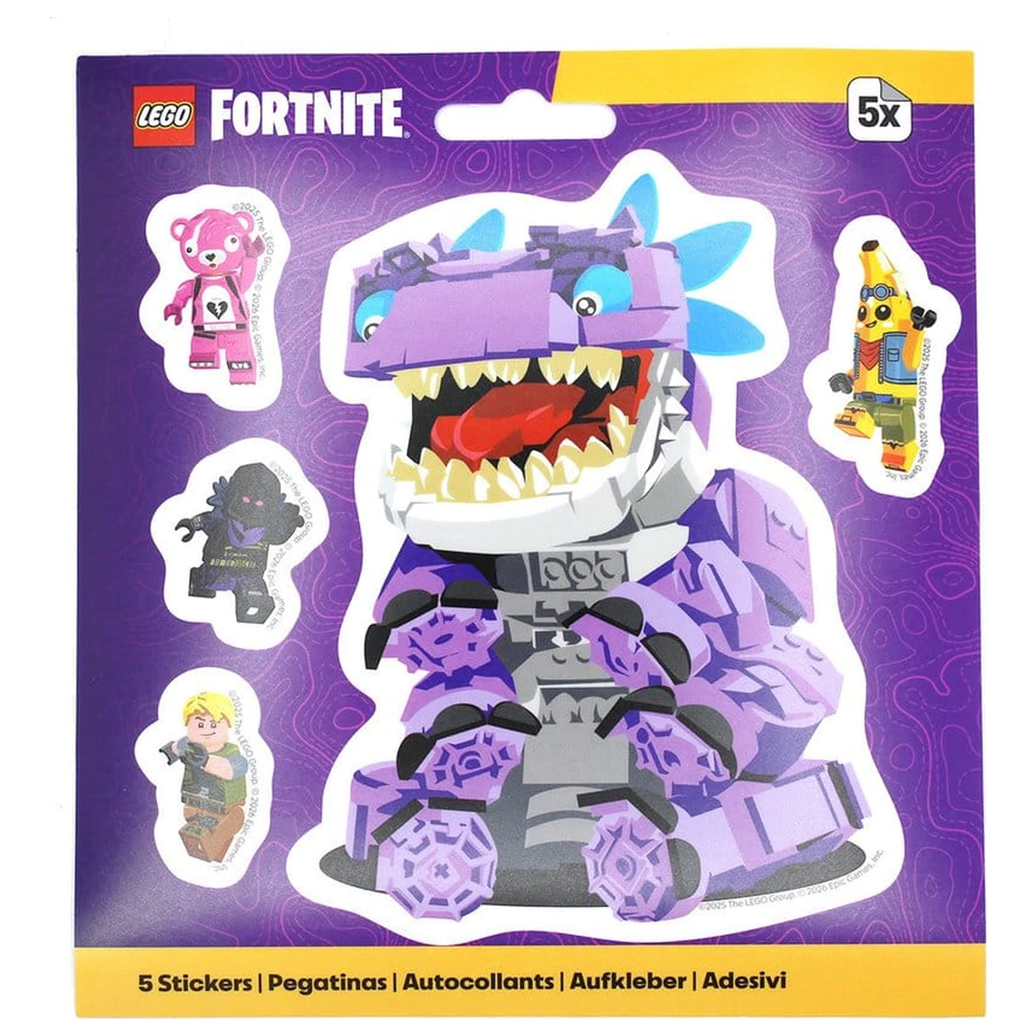 Lego Fortnite sada samolepek Klombo fotografii produktu
