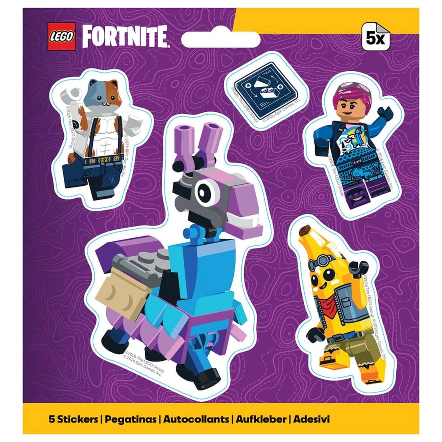 Lego Fortnite Sada samolepek Llama fotografii produktu