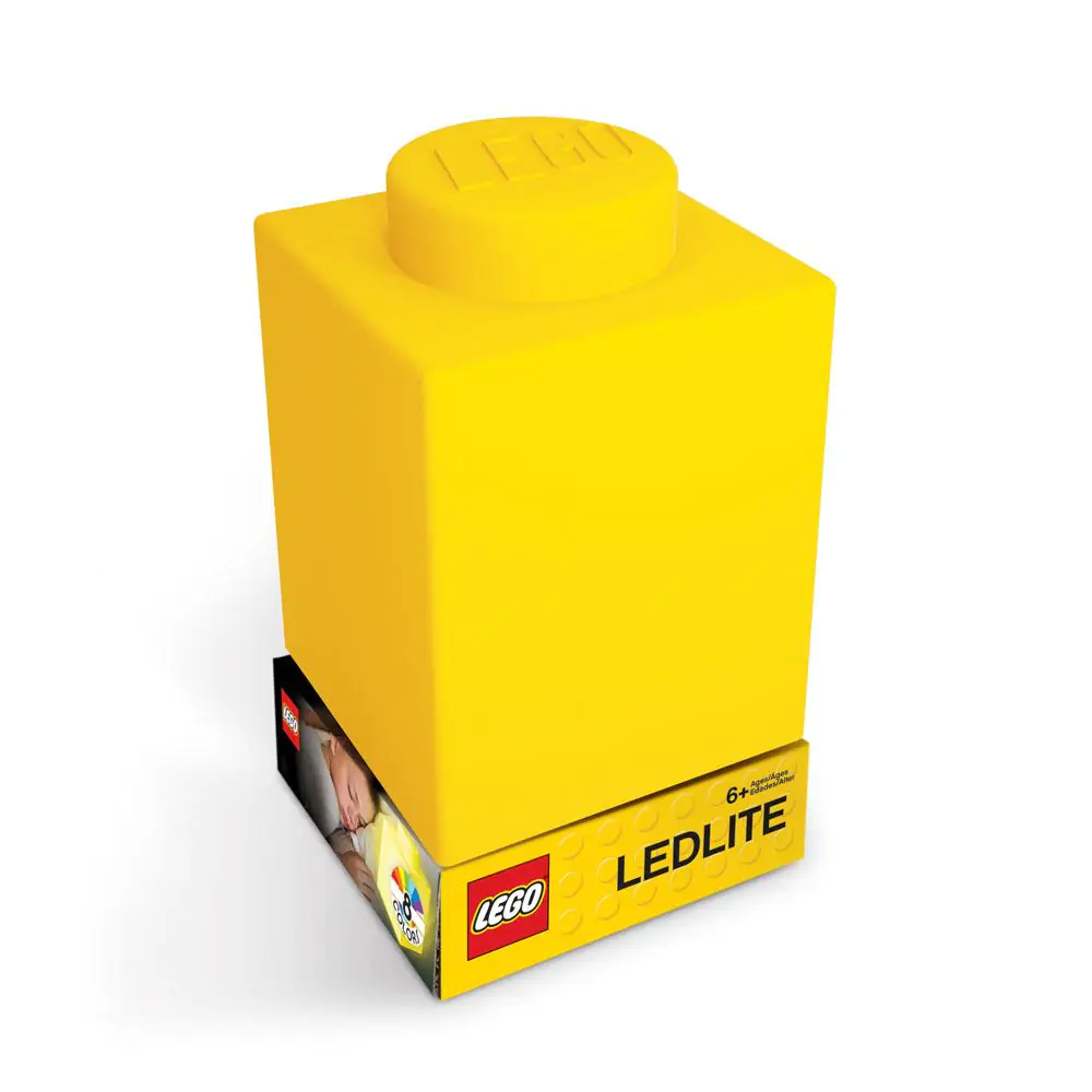 LEGO Noční světlo Lego kostka Žlutá fotografii produktu