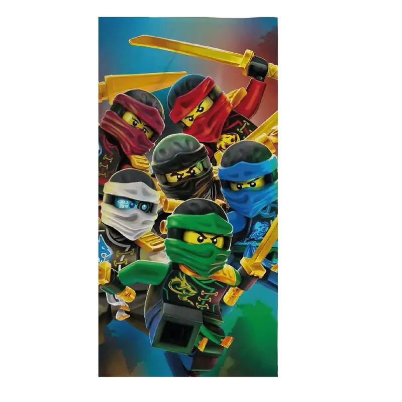 Lego plážová osuška z mikrovlákna fotografii produktu