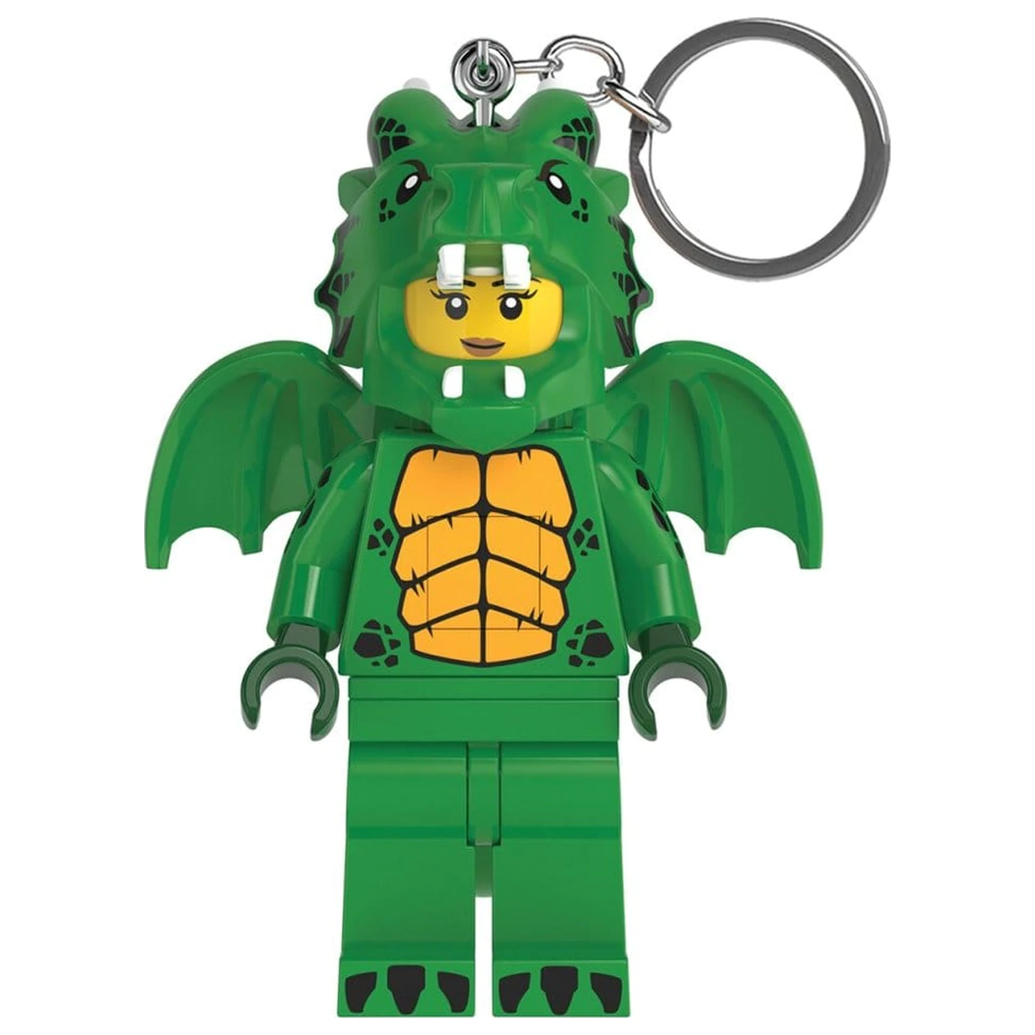 Lego Mini figurka Klíčenka Světle zelená Dračí dívka fotografii produktu
