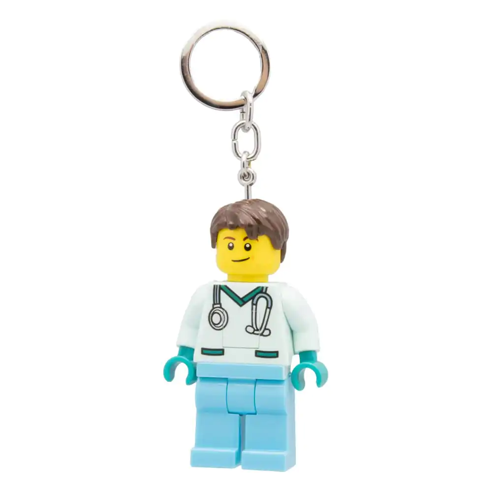 LEGO Minifigurky Svítící Klíčenka Doktor 8 cm fotografii produktu