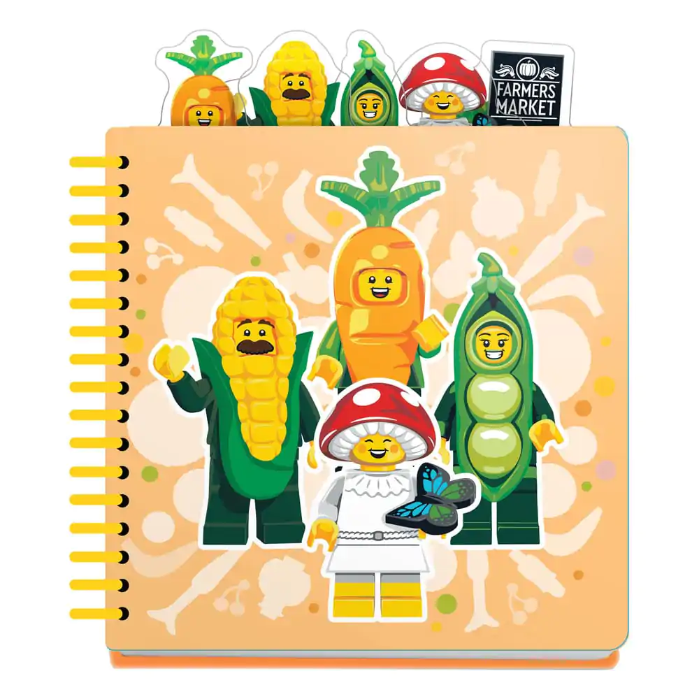 LEGO Minifigures Notebook Farmers market - Zápisník fotografii produktu