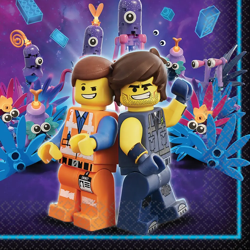 Lego Movie, The Lego Adventure ubrousky 16 ks, 33*33 cm fotografii produktu