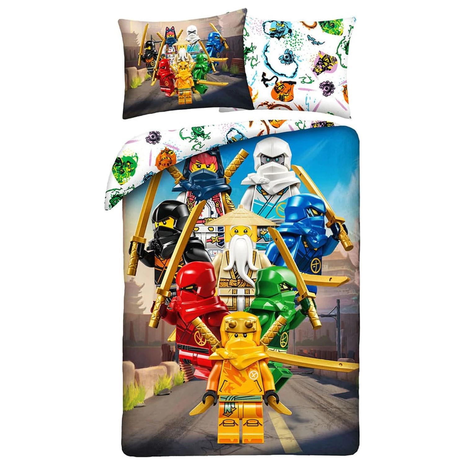 Lego Ninja-Go povlečení 140 x 200 cm / 70 x 90 cm fotografii produktu