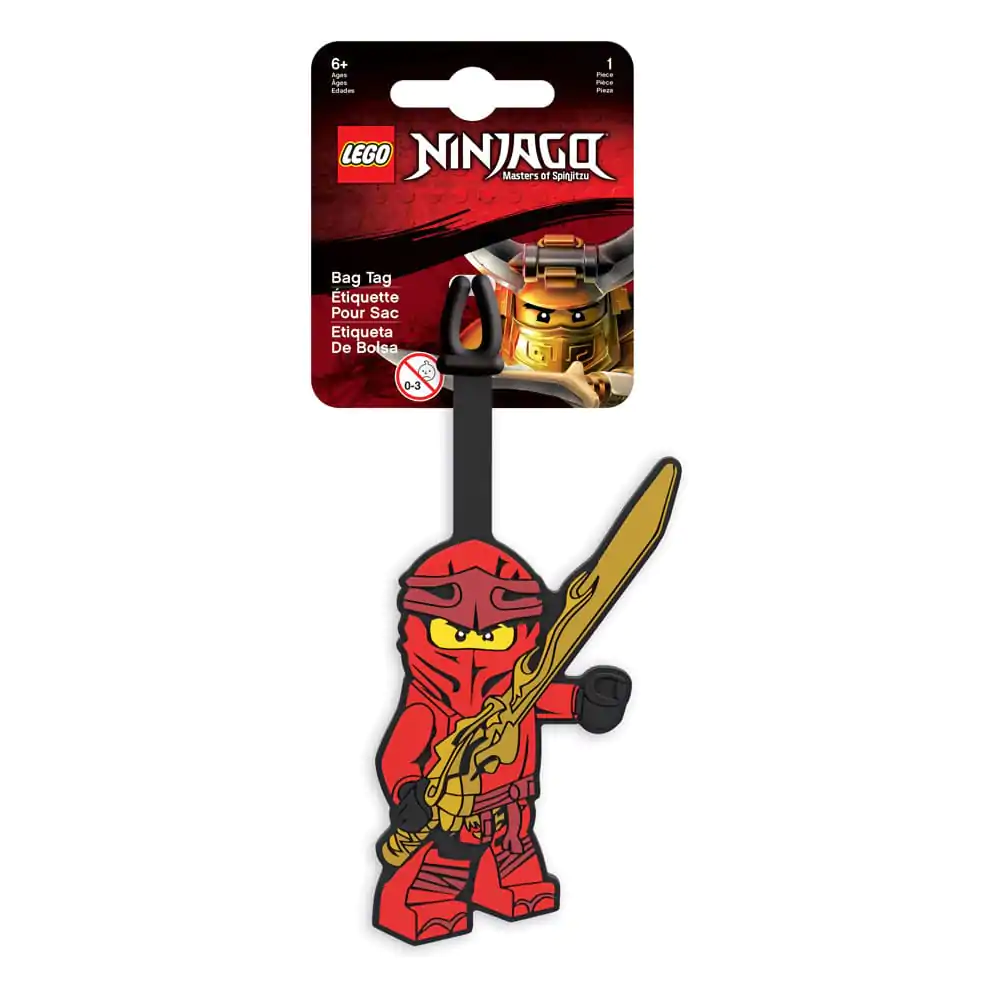 LEGO Ninjago Jmenovka na zavazadlo Kai 9 cm fotografii produktu