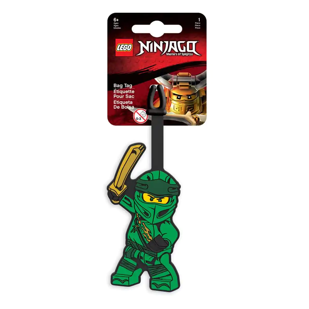 LEGO Ninjago Jmenovka na zavazadlo Lloyd 9 cm fotografii produktu