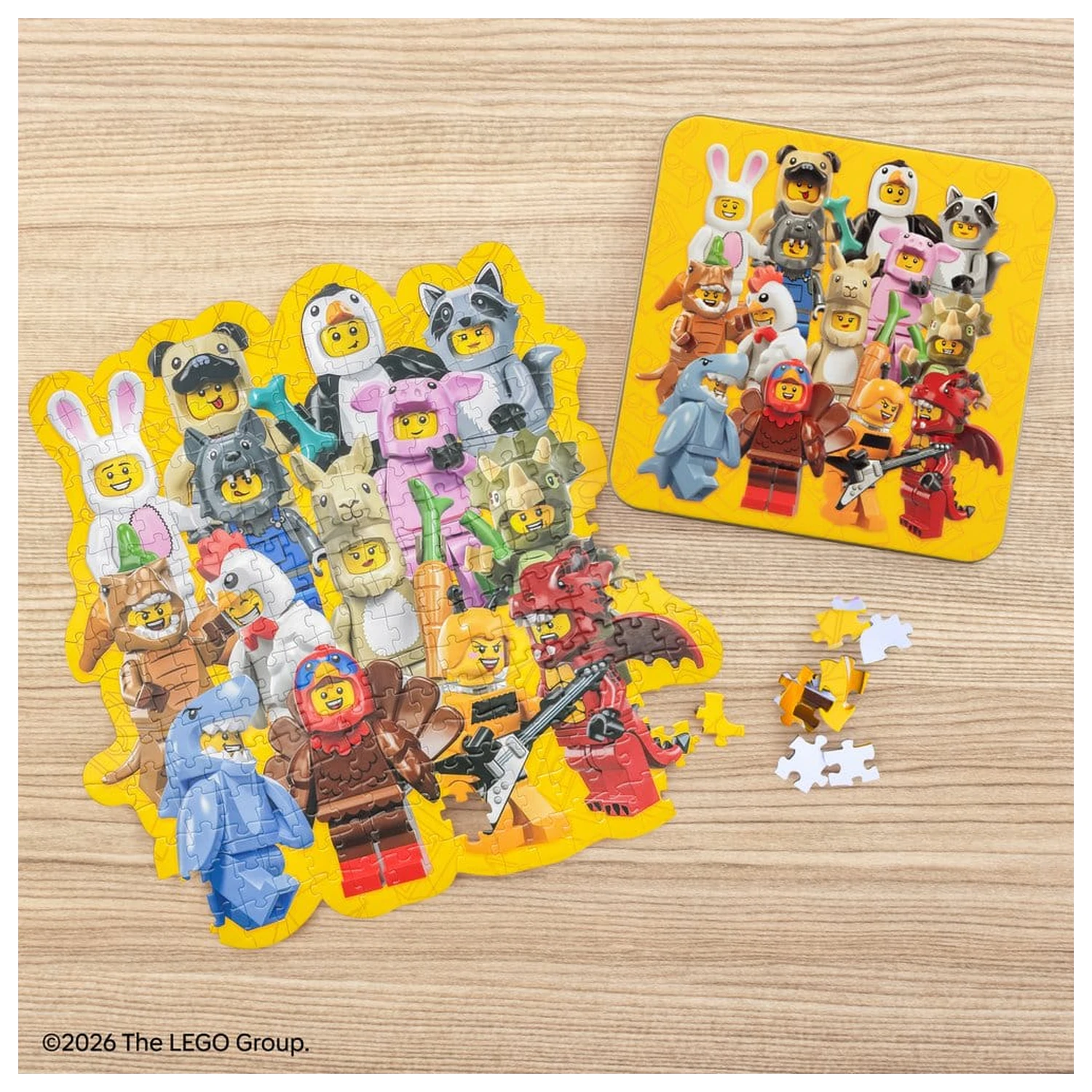 Lego Puzzle v plechovce (250 dílků) fotografii produktu