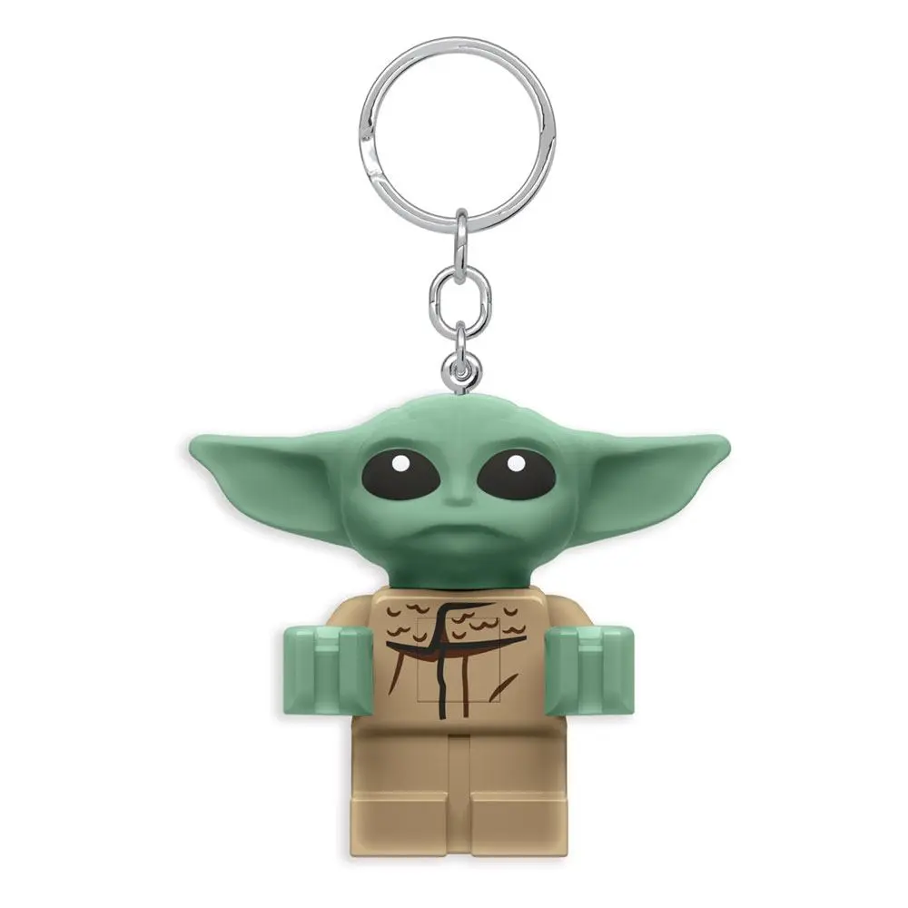 LEGO Star Wars The Mandalorian Svítící přívěsek na klíče Baby Yoda 6 cm fotografii produktu