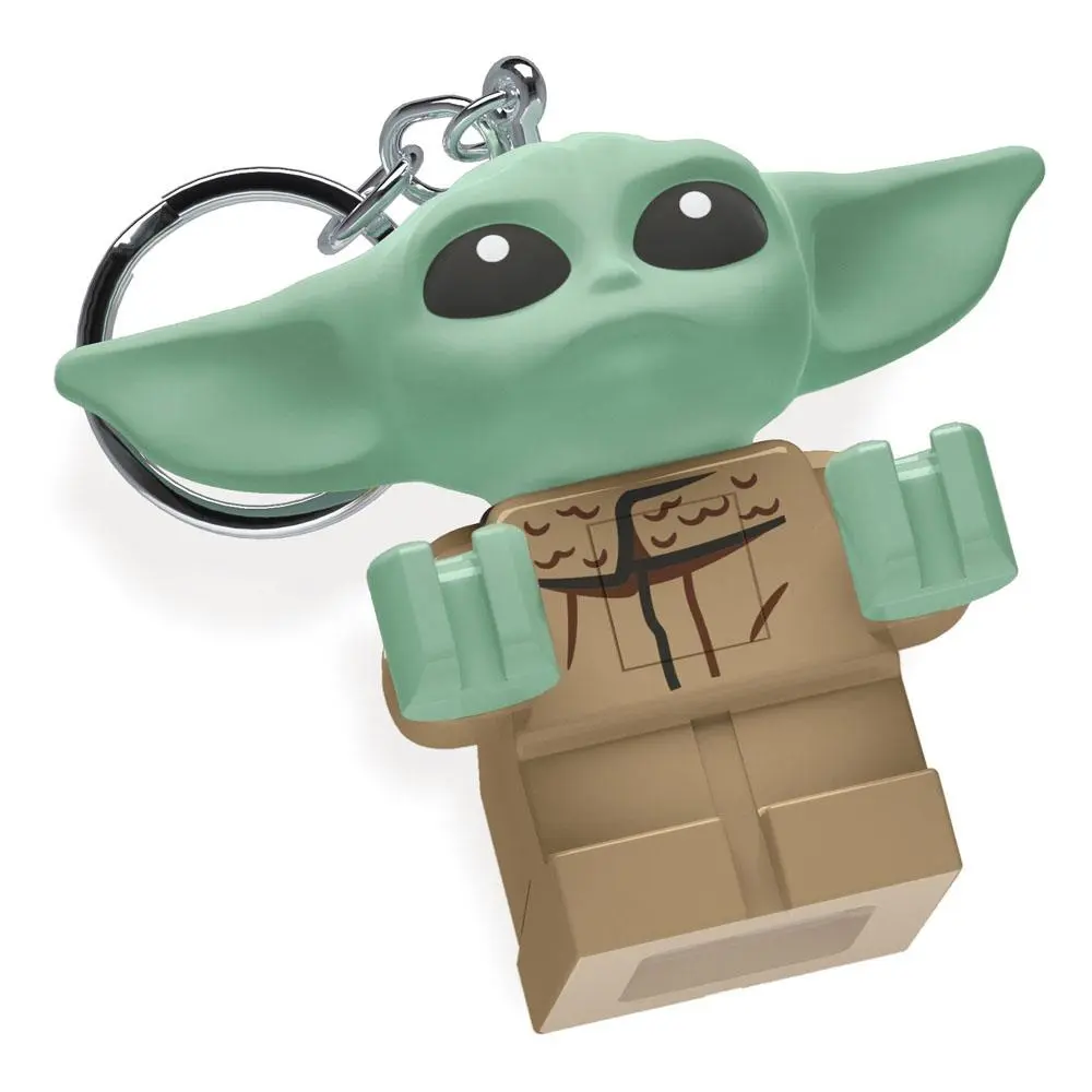 LEGO Star Wars The Mandalorian Svítící přívěsek na klíče Baby Yoda 6 cm fotografii produktu