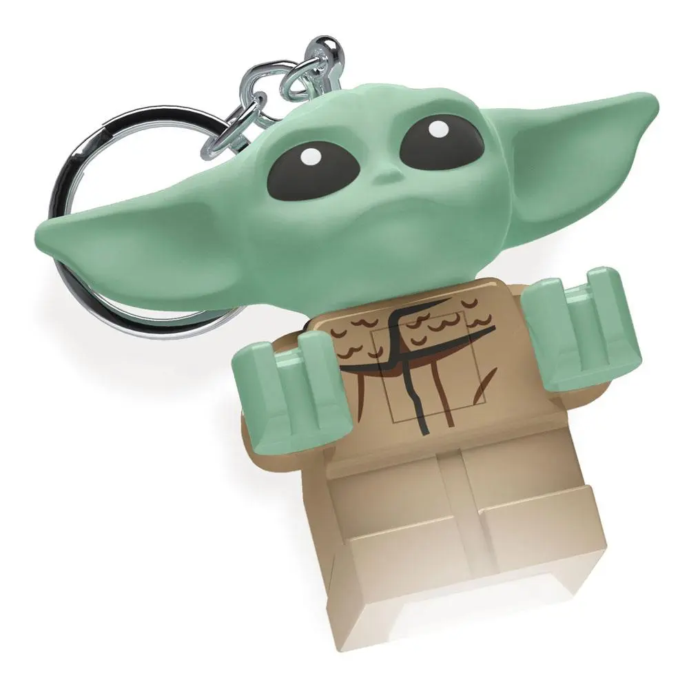 LEGO Star Wars The Mandalorian Svítící přívěsek na klíče Baby Yoda 6 cm fotografii produktu