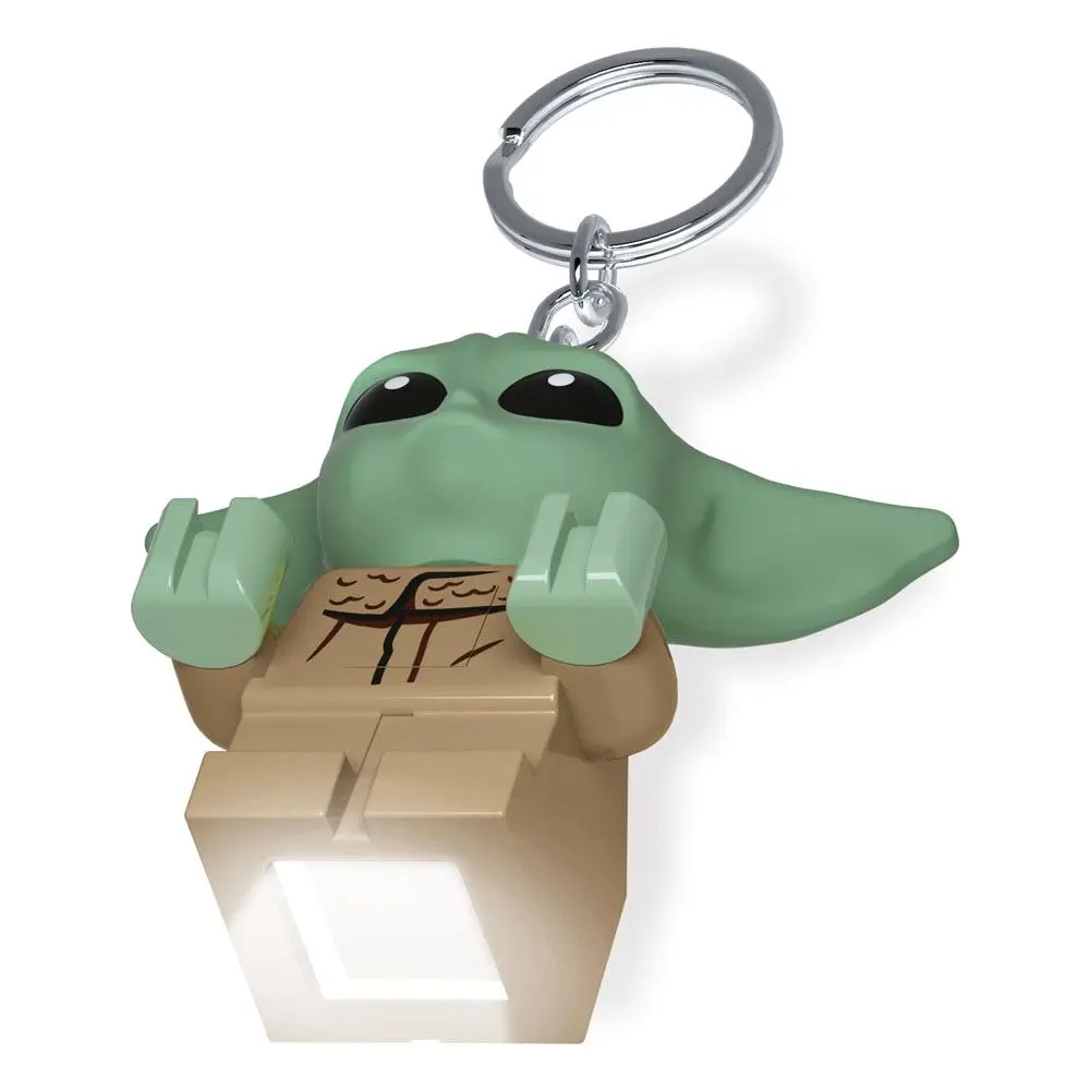 LEGO Star Wars The Mandalorian Svítící přívěsek na klíče Baby Yoda 6 cm fotografii produktu