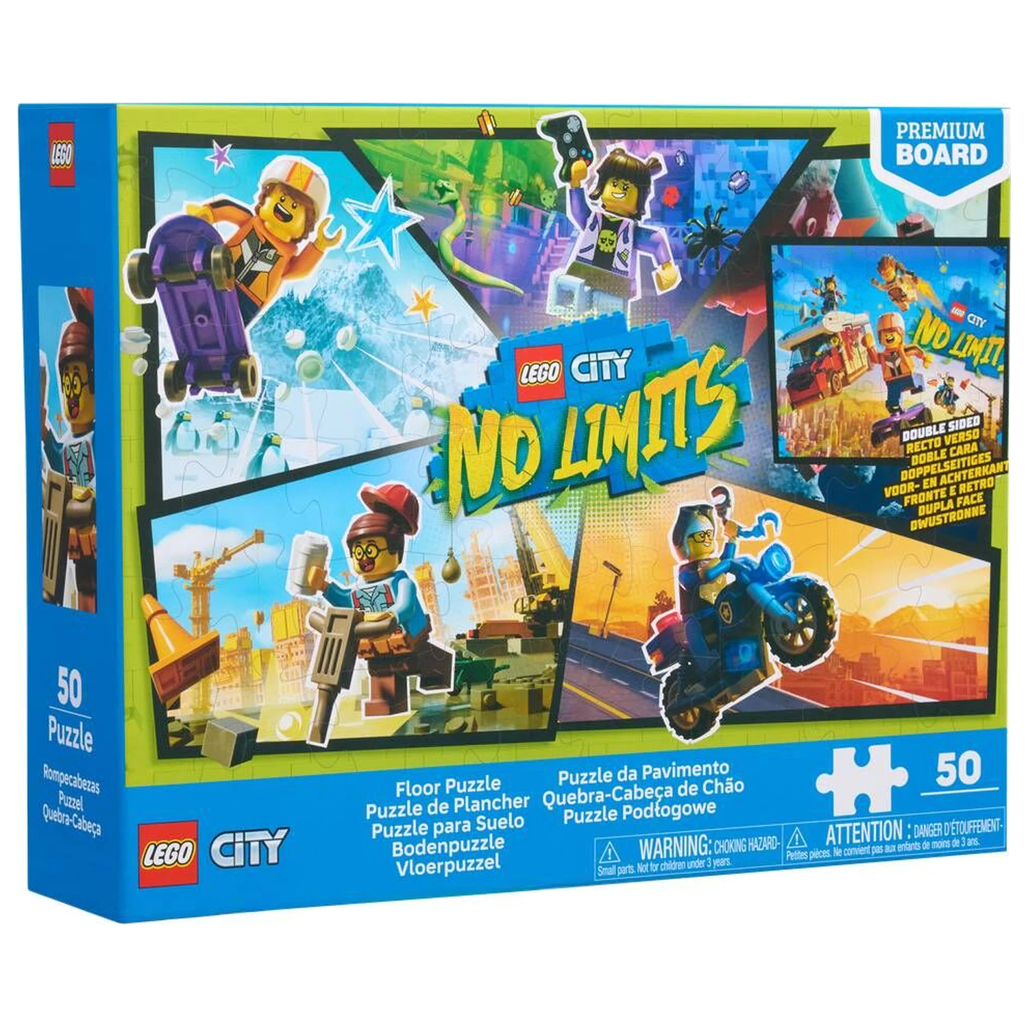 LEGO Podlahová rohož puzzle 50 ks fotografii produktu