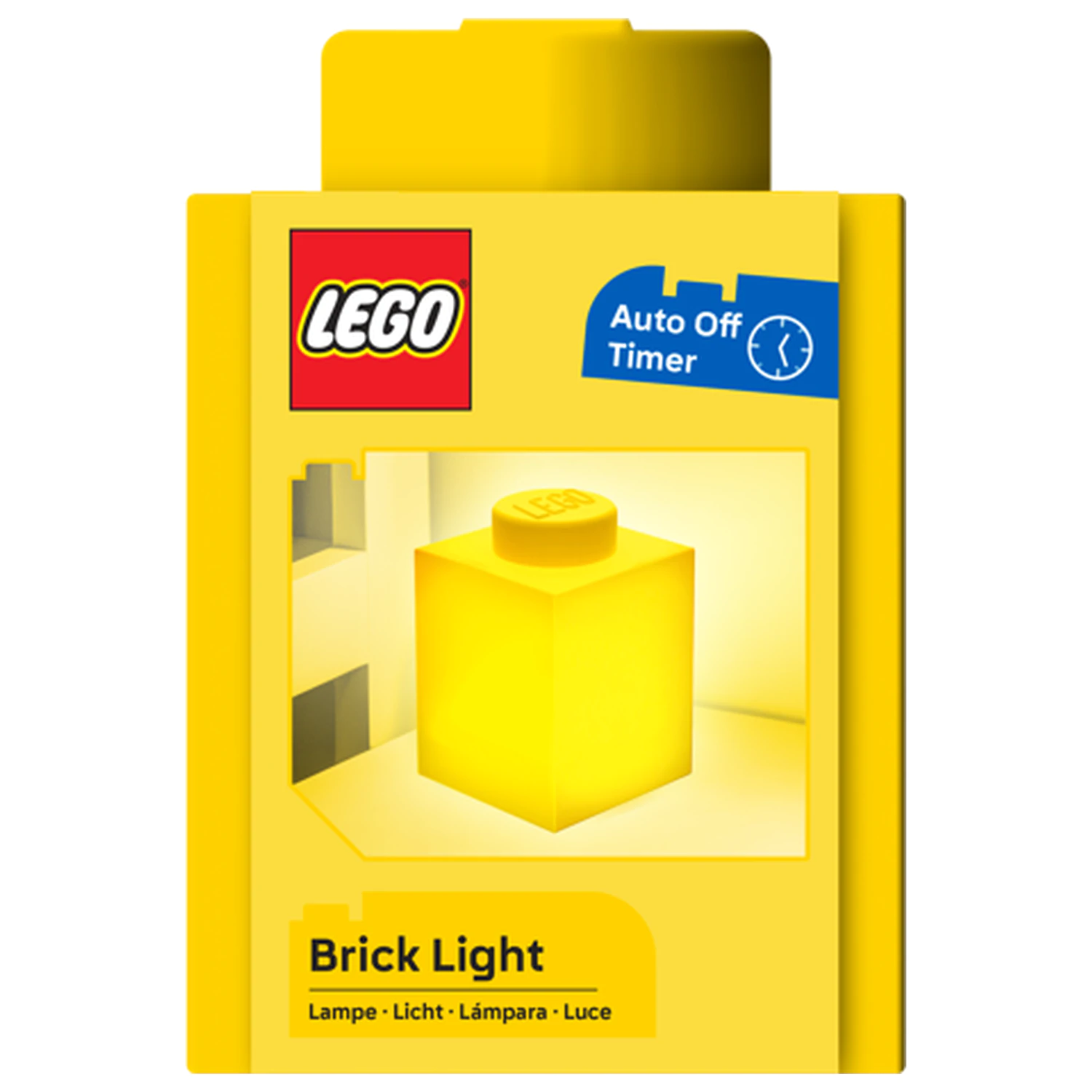 LEGO žlutá cihla 1x1 světelná cihla fotografii produktu