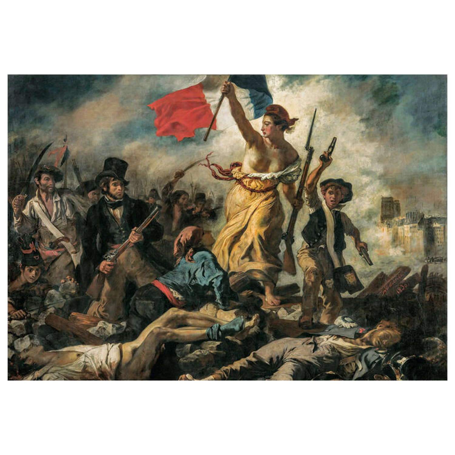 Liberty Leading the People puzzle 1000 dílků fotografii produktu