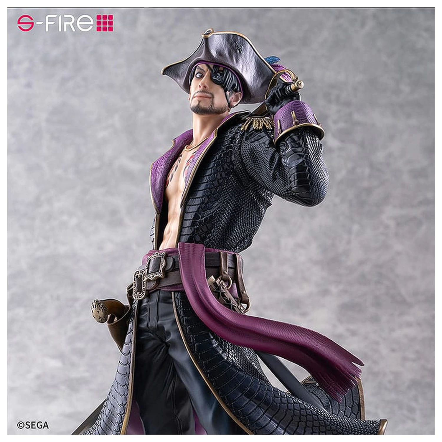 Like a Dragon: Pirate Yakuza in Hawaii S-Fire PVC Socha 1/7 Captain Majima (Goro Majima) 26 cm fotografii produktu