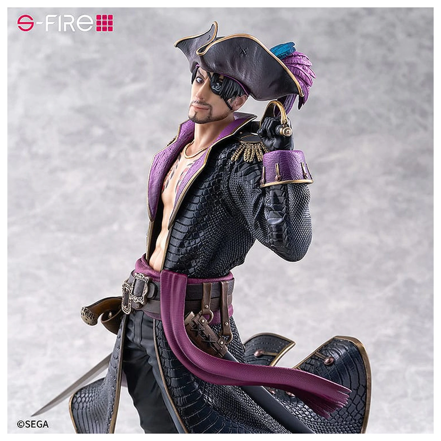 Like a Dragon: Pirate Yakuza in Hawaii S-Fire PVC Socha 1/7 Captain Majima (Goro Majima) 26 cm fotografii produktu