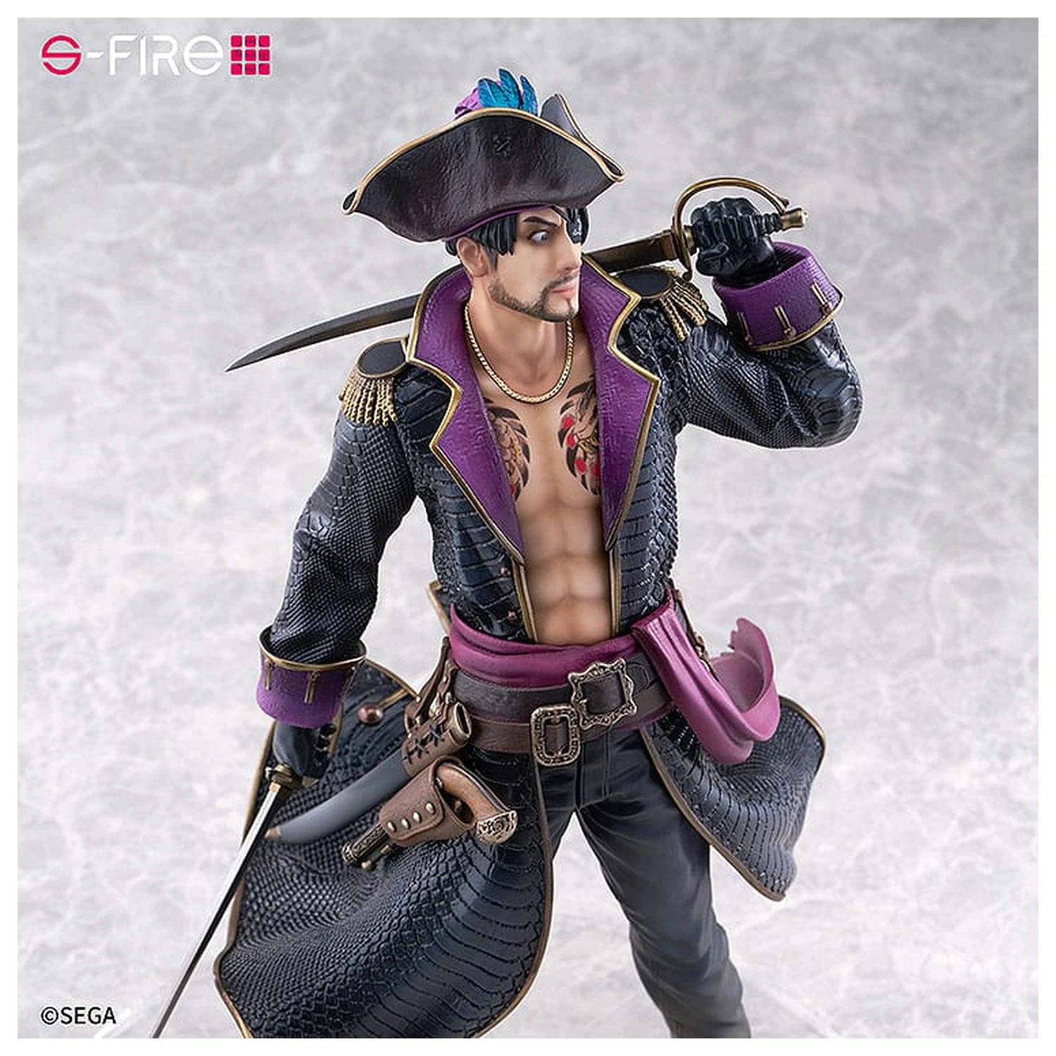 Like a Dragon: Pirate Yakuza in Hawaii S-Fire PVC Socha 1/7 Captain Majima (Goro Majima) 26 cm fotografii produktu