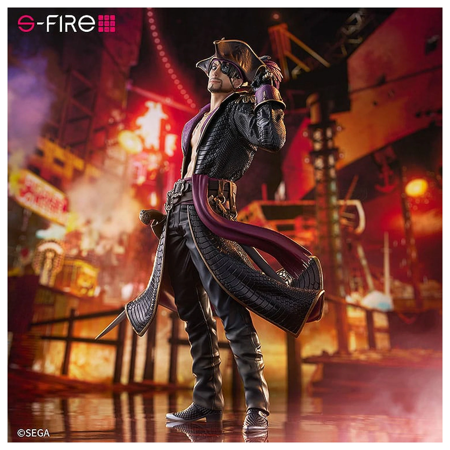 Like a Dragon: Pirate Yakuza in Hawaii S-Fire PVC Socha 1/7 Captain Majima (Goro Majima) 26 cm fotografii produktu