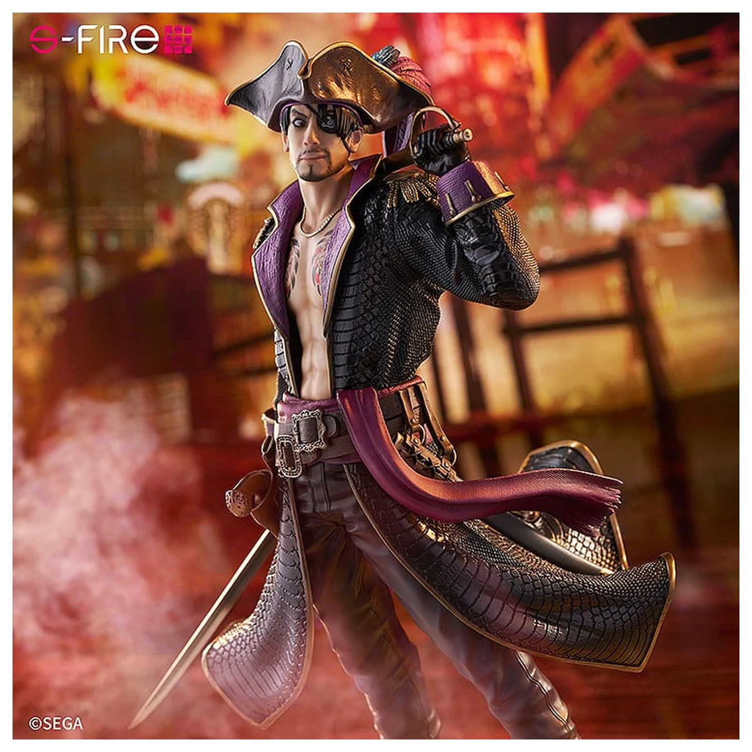 Like a Dragon: Pirate Yakuza in Hawaii S-Fire PVC Socha 1/7 Captain Majima (Goro Majima) 26 cm fotografii produktu