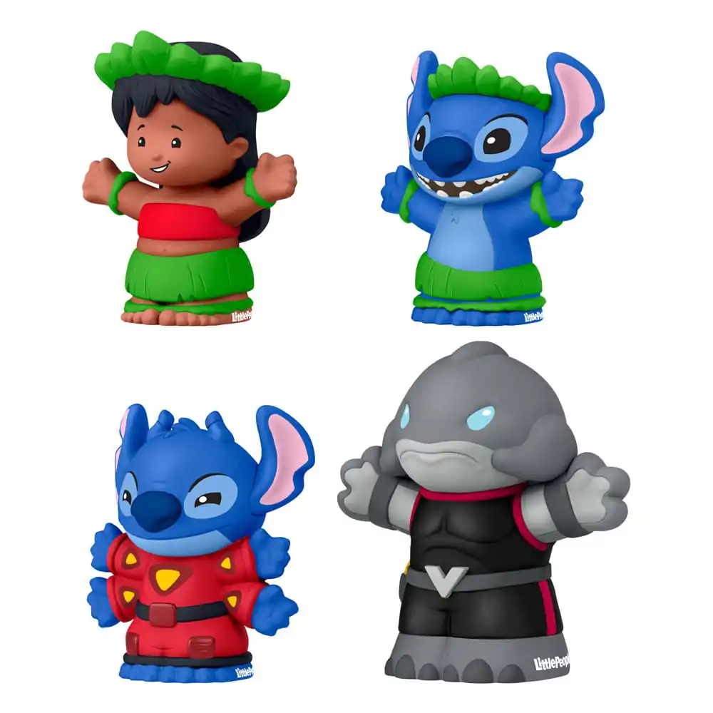 Lilo & Stich Fisher-Price Little People Collector Mini Figurky 4-Pack 7 cm fotografii produktu