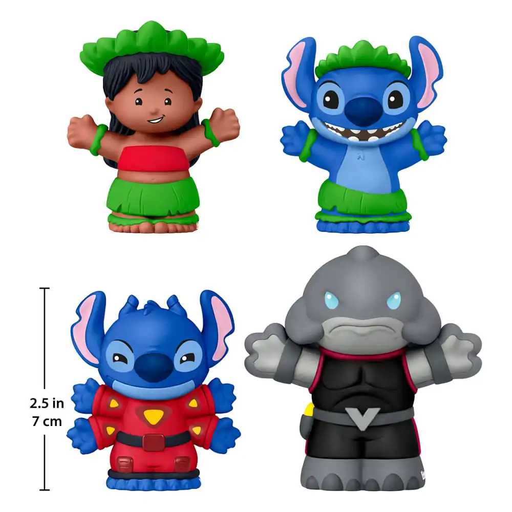 Lilo & Stich Fisher-Price Little People Collector Mini Figurky 4-Pack 7 cm fotografii produktu