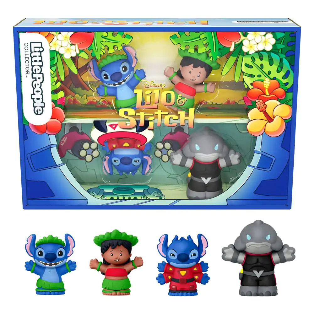 Lilo & Stich Fisher-Price Little People Collector Mini Figurky 4-Pack 7 cm fotografii produktu