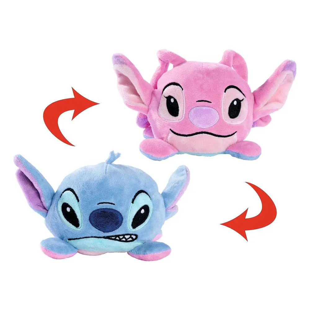 Lilo & Stitch Oboustranná plyšová figurka Angel/Stitch 8 cm fotografii produktu