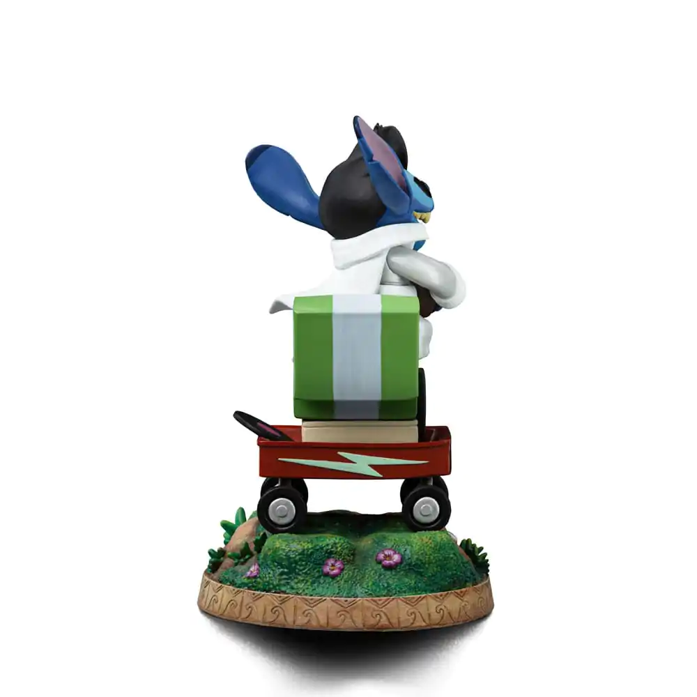 Lilo & Stitch Art Scale Statue 1/10 Stitch King of Rock 17 cm Soška fotografii produktu