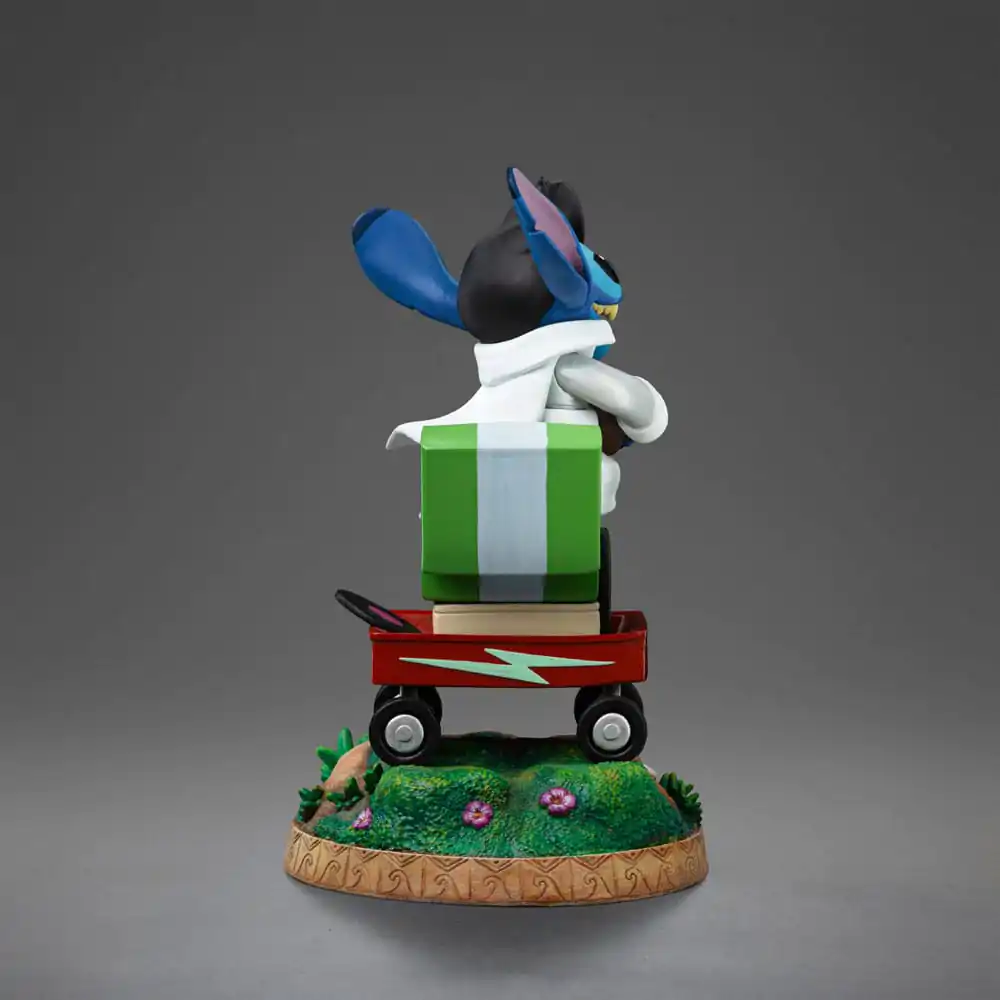 Lilo & Stitch Art Scale Statue 1/10 Stitch King of Rock 17 cm Soška fotografii produktu