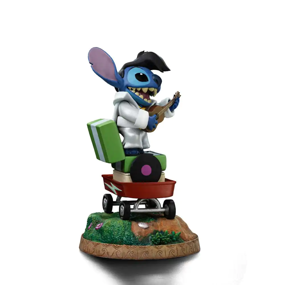 Lilo & Stitch Art Scale Statue 1/10 Stitch King of Rock 17 cm Soška fotografii produktu