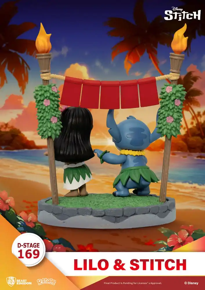 Lilo & Stitch D-Stage PVC Diorama Lilo & Stitch 16 cm fotografii produktu