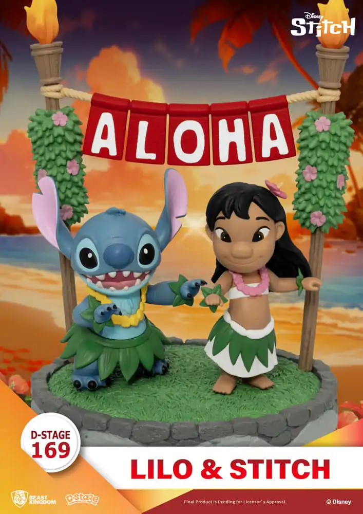 Lilo & Stitch D-Stage PVC Diorama Lilo & Stitch 16 cm fotografii produktu