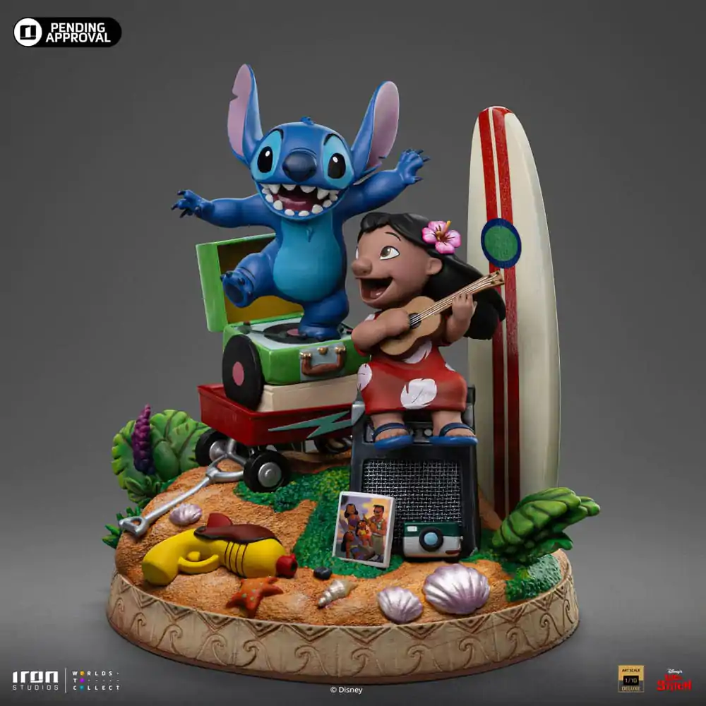 Lilo & Stitch Deluxe Art Scale Socha 1/10 Lilo & Stitch 20 cm fotografii produktu