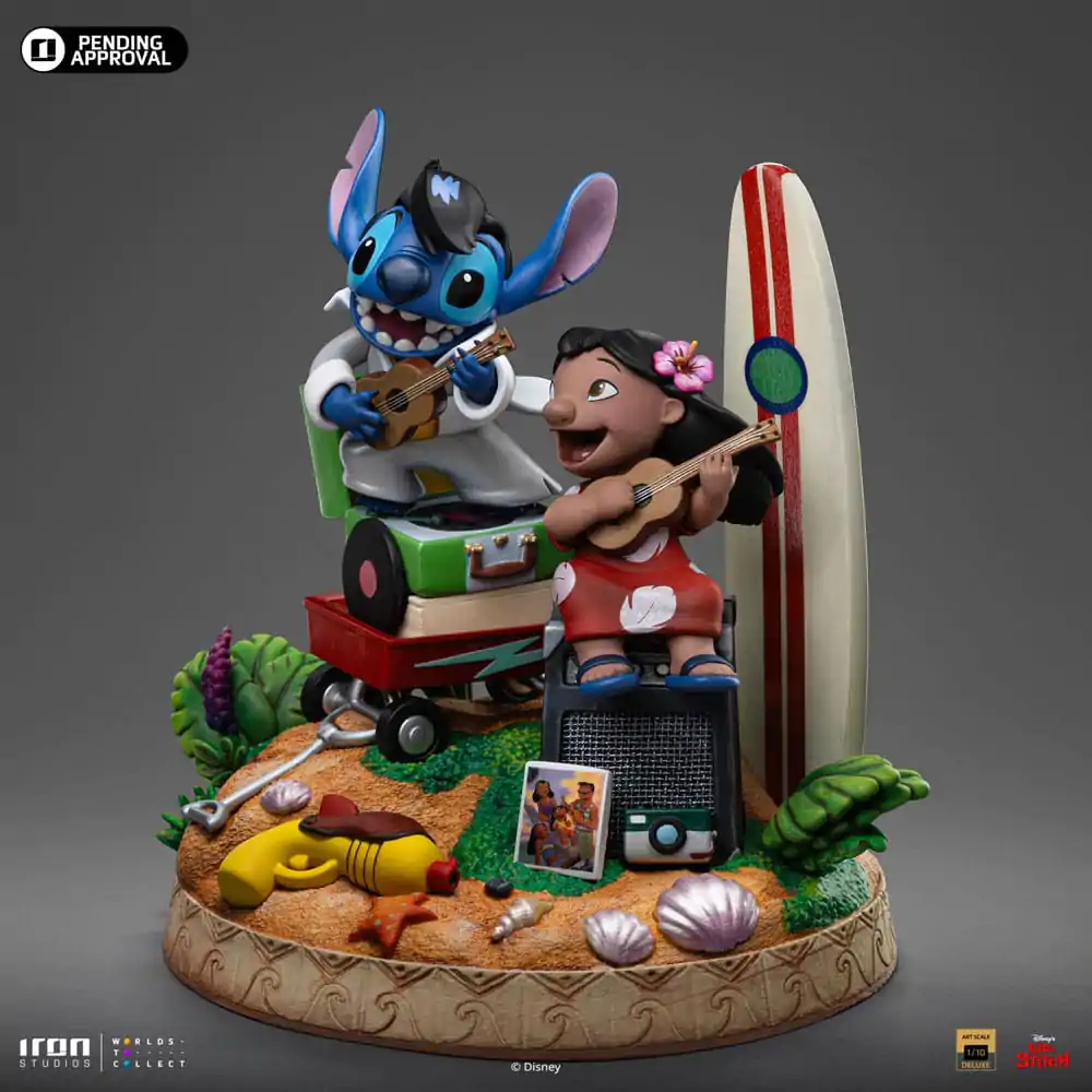 Lilo & Stitch Deluxe Art Scale Socha 1/10 Lilo & Stitch 20 cm fotografii produktu