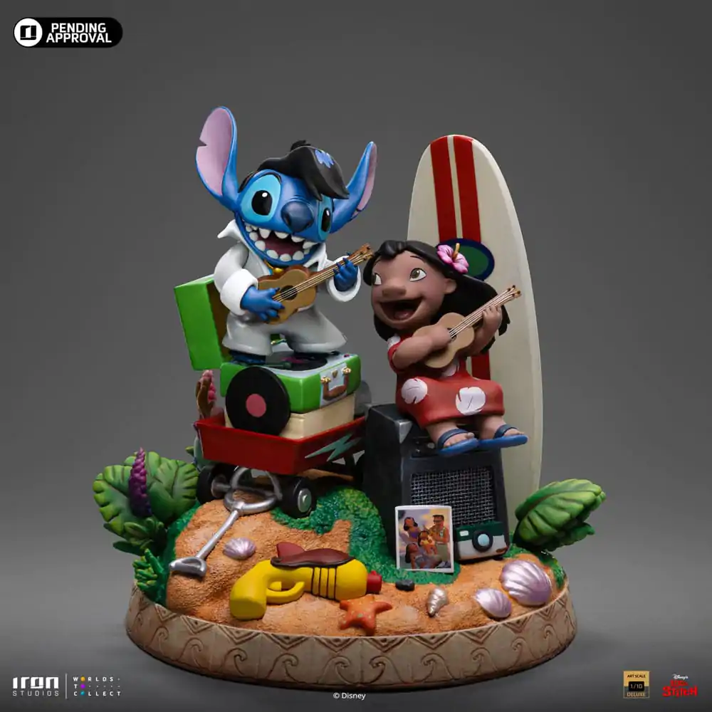 Lilo & Stitch Deluxe Art Scale Socha 1/10 Lilo & Stitch 20 cm fotografii produktu