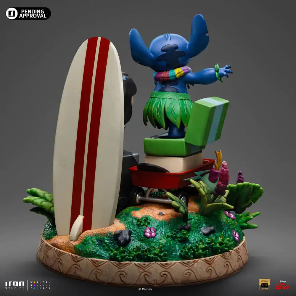 Lilo & Stitch Deluxe Art Scale Socha 1/10 Lilo & Stitch 20 cm fotografii produktu