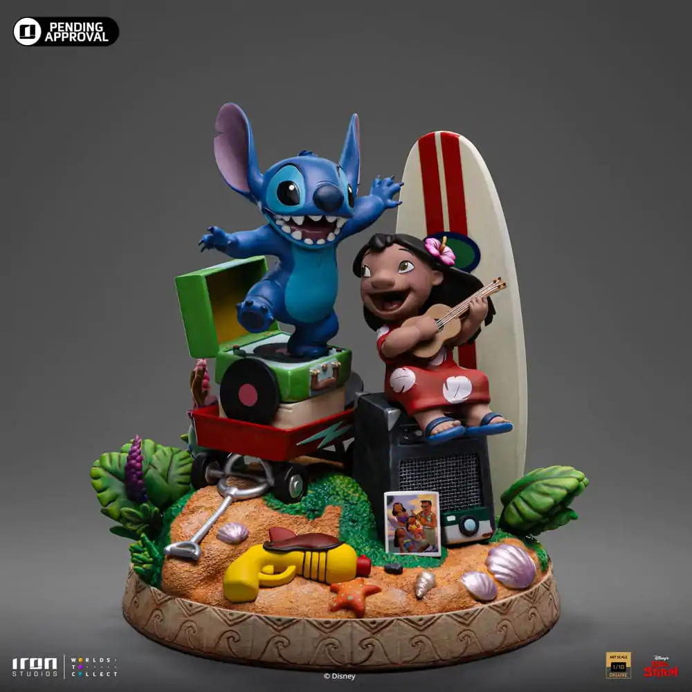 Lilo & Stitch Deluxe Art Scale Socha 1/10 Lilo & Stitch 20 cm fotografii produktu