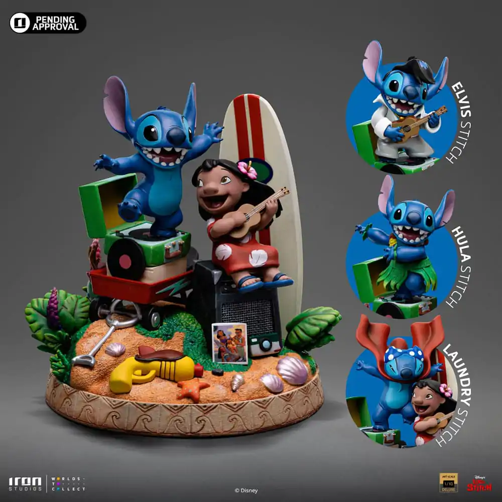 Lilo & Stitch Deluxe Art Scale Socha 1/10 Lilo & Stitch 20 cm fotografii produktu