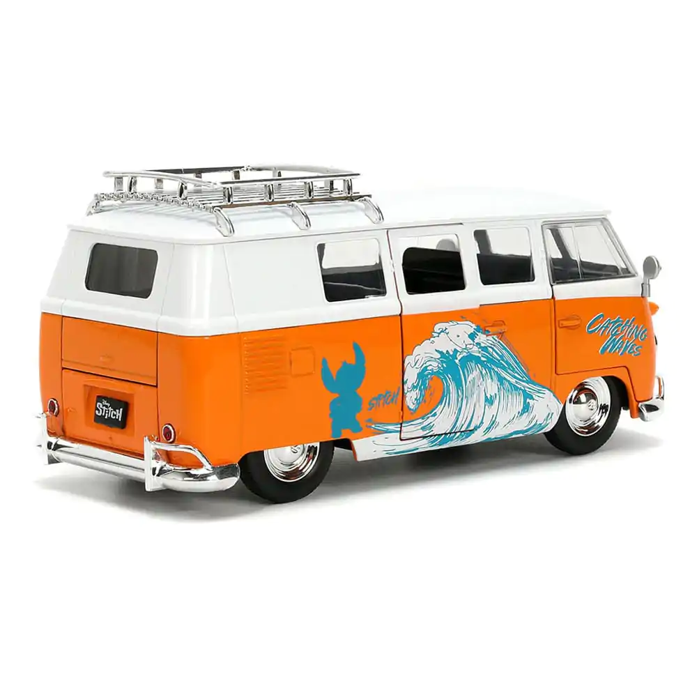 Lilo & Stitch Diecast Model 1/24 1961 VW Bus Stitch – Odlévaný model fotografii produktu