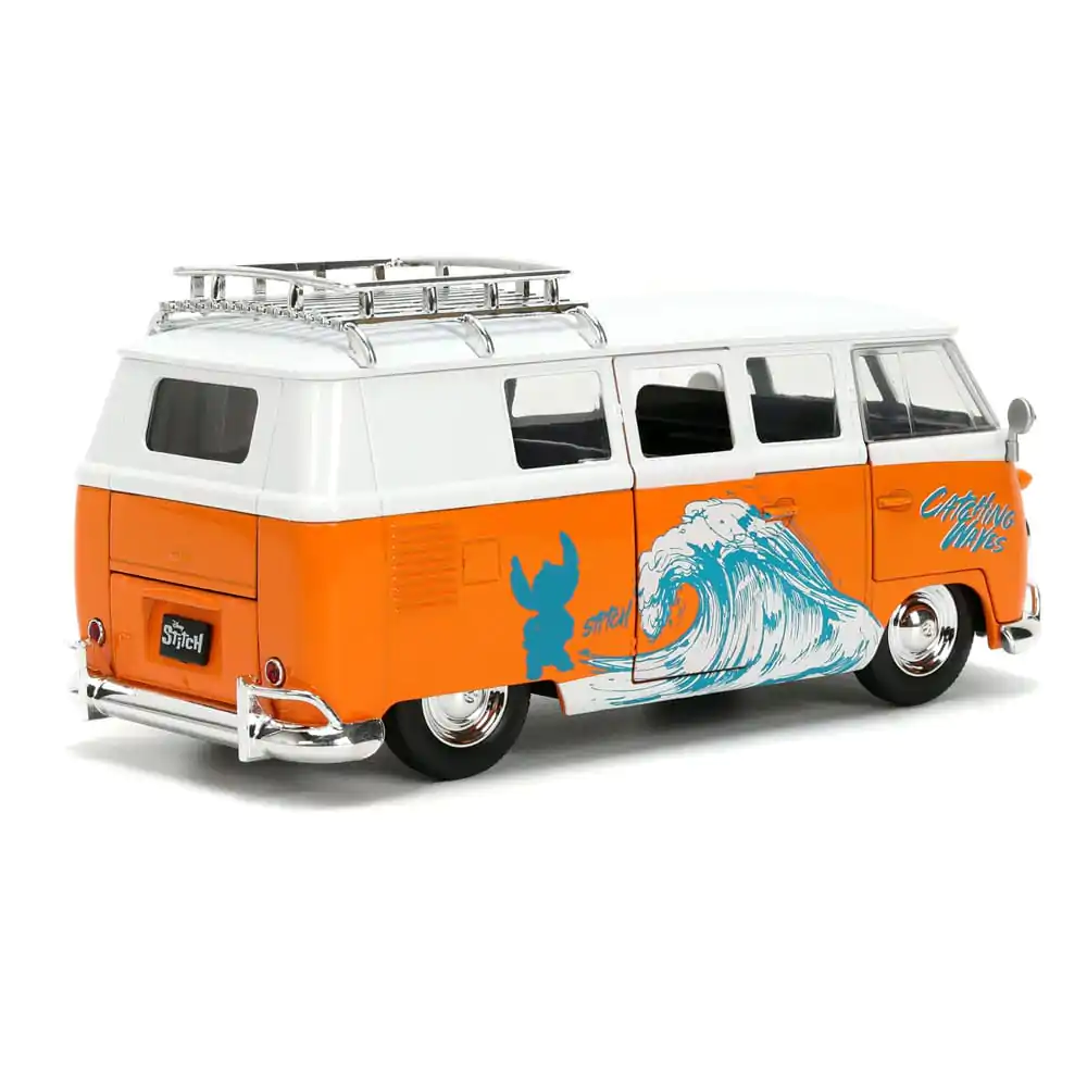 Lilo & Stitch Diecast Model 1/24 1961 VW Bus Stitch – Odlévaný model fotografii produktu